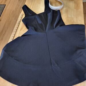 Lulu's Little Black Dress Sleeveless Skater Mini 26" Waist 30" Bust Zipper